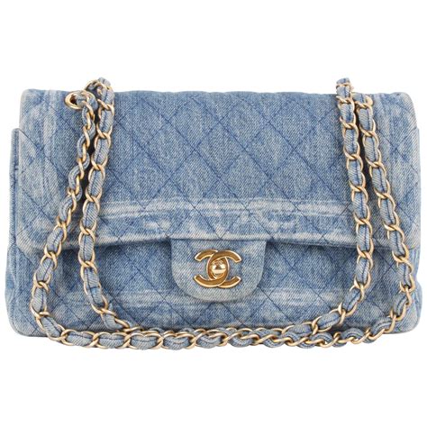 denim mini chanel bag|chanel denim bag vintage.